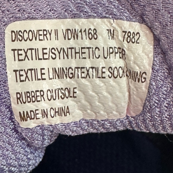 ABEO Pro Aero 2.0 Discovery Shoes. Women’s size 7 M. Color Purple. - Picture 7 of 8